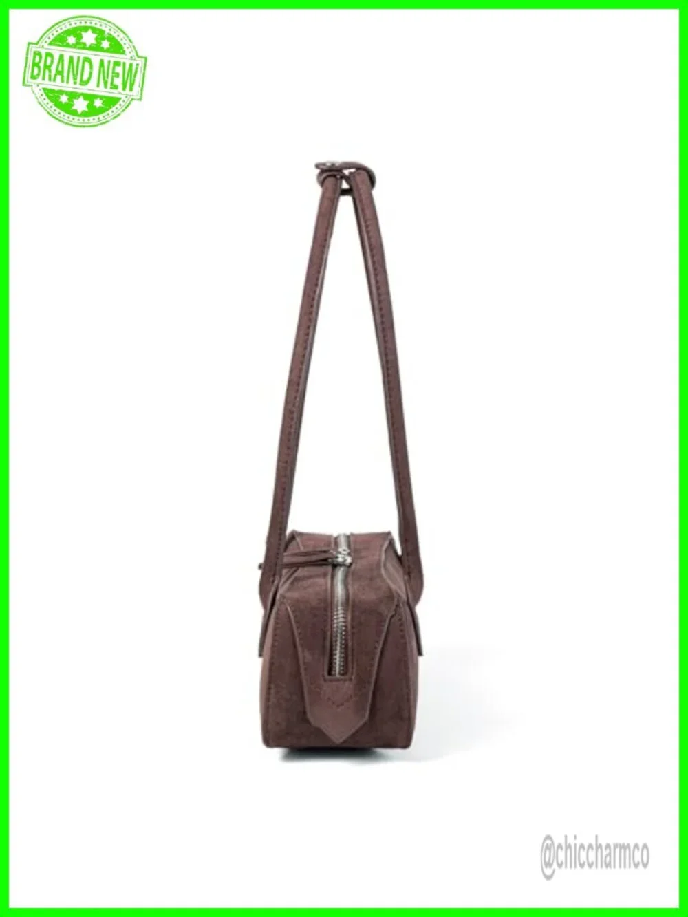 Faux Suede Hobo Satchel Purse for Women Small Shoulder Bag